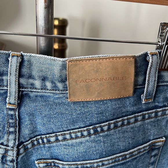 VINTAGE French Faconnable Jeans 6L Made in France - Picture 5 of 14
